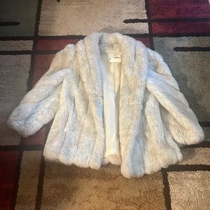 Saxton Hall Faux Fur Coat